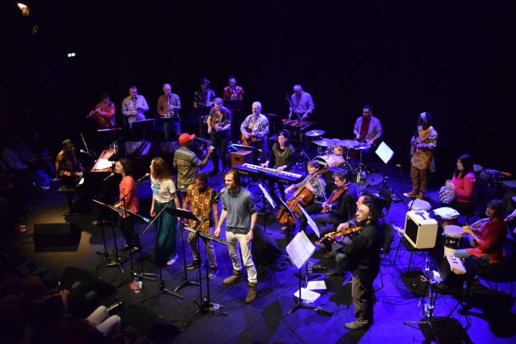 Concert with Kalimba orchestra of Angoulême